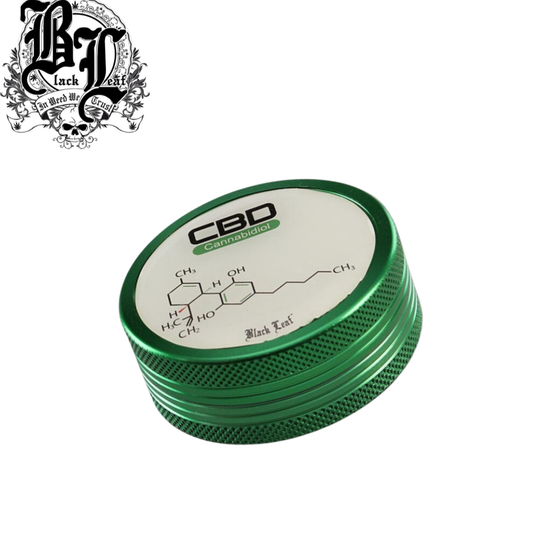 Grinder, Black Leaf®, CBD, Aluminium, 2-tlg.