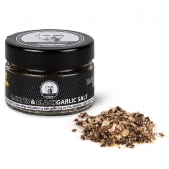 Lakritskocken Salz mit Lakritz & schwarzem Knoblauch (75g)