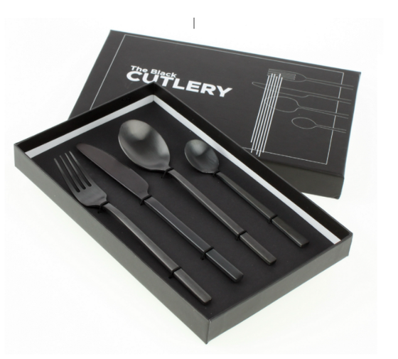 Besteck | 4tlg. Besteck-Set The Black Cutlery - schwarz