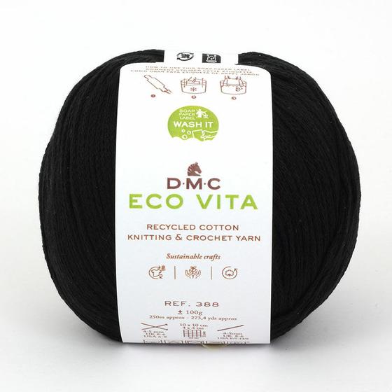 DMC Eco Vita crochet yarn recycled cotton 002