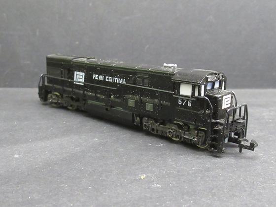 Minitrix 2007 US Diesellok GE U28C N Nr. 576 Penn Central schwarz Spur N