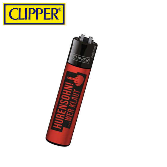 Feuerzeug, CLIPPER®, Hurensohn, Türkis