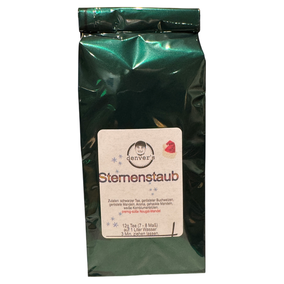 Schwarztee Sternenstaub, 100g Tüte