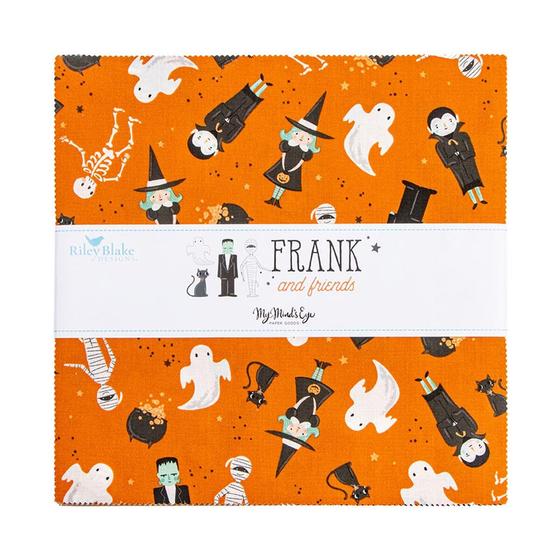 Diamonds Multi – Frank and Friends | Halloween Stoff für Taschen bei Spreefee entdecken
