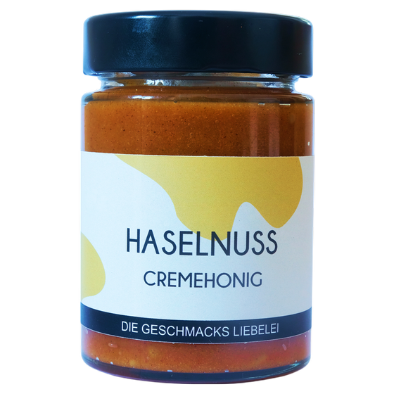 Haselnuss Cremehonig