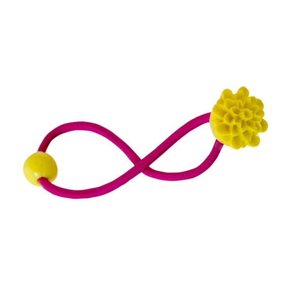 Haargummis Funky Flowers, je 2 Stück