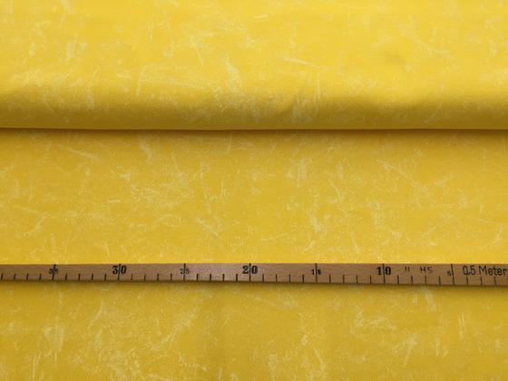 Jeansjersey gelb meliert