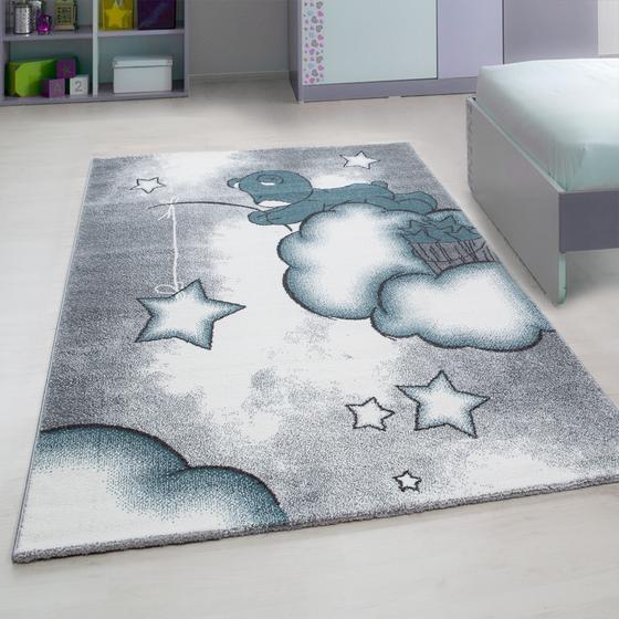 kids Cocuk halisi gri mavi 160 x 230 cm