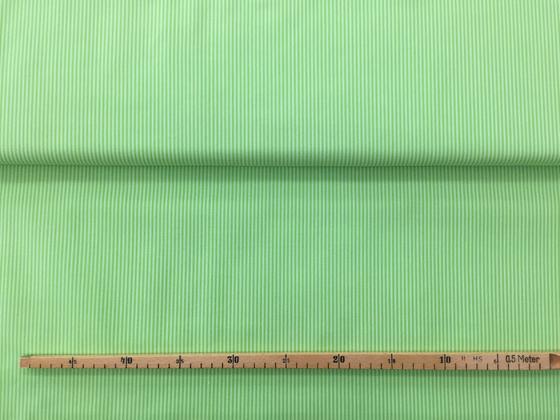 Baumwolle Capri Streifen grün