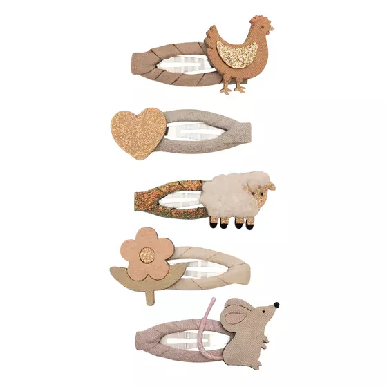 Mimi & Lula Farm Animal Mini Haarspangen