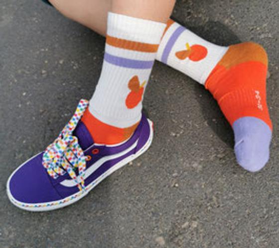 Fräulein Prusselise Bio Tennissocke Obst