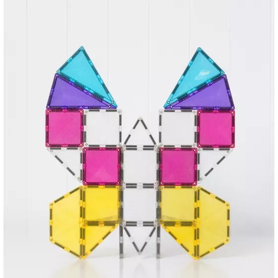 Connetix Magnetbausteine Glitter Unicorn Pack 56 Teile 