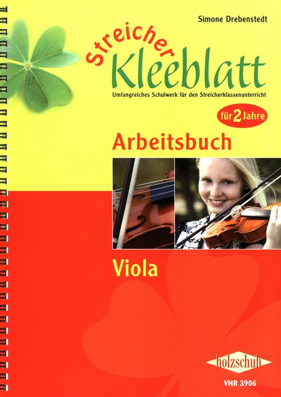 Streicher Kleeblatt - Arbeitsbuch Viola