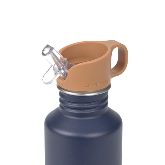 Lässig Edelstahl Kinder Trinkflasche Little Gang Smile Blau