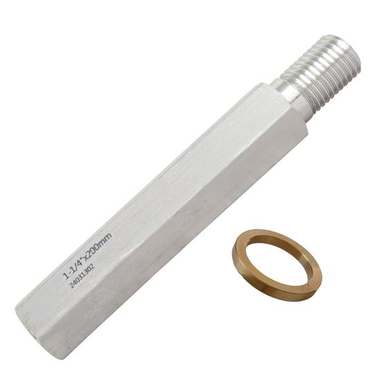 1 ¼&Prime; Verlängerung <br> aus Aluminium <br> Nutzlänge 100 - 400 mm