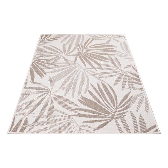 DUO Rug wendbarer Teppich creme braun