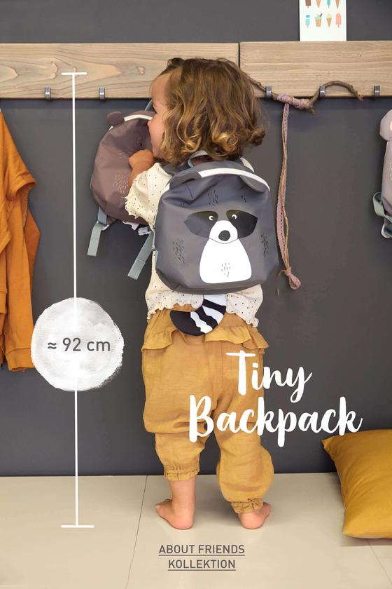 Lässig Kindergartenrucksack - About Friends Waschbär