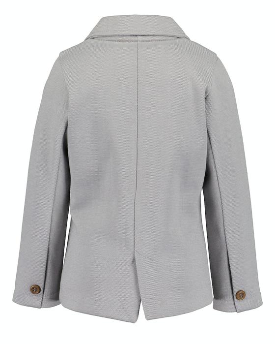 Sweat-Jacket, Baumwollmix, hellgrau