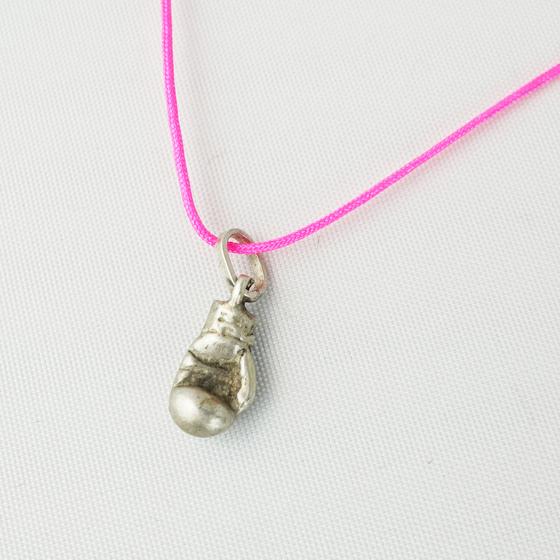 goldmarie Kette MINI BOXHANDSCHUH - 925er Silber - 1cm