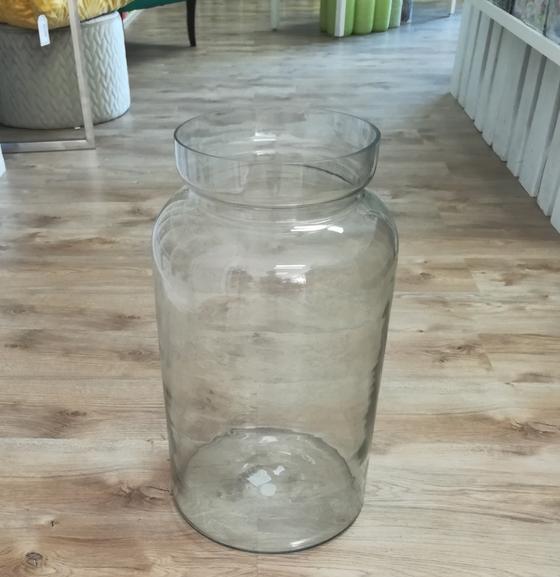 Vase | Windlicht / Dekoratives Gefäß Jar - Glas Groß