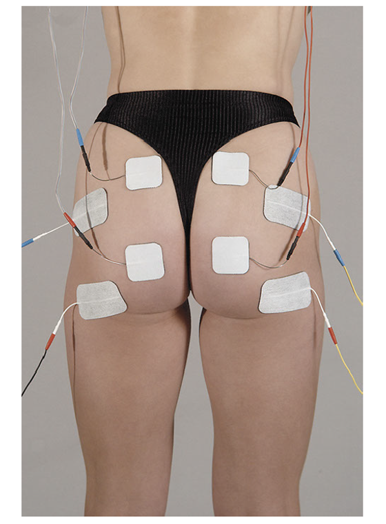 STIMEX Klebeelektroden 50 x 130 mm * mit hypoallergetischem Gel  4Stk.