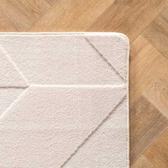 Pomono creme krem Teppich weich