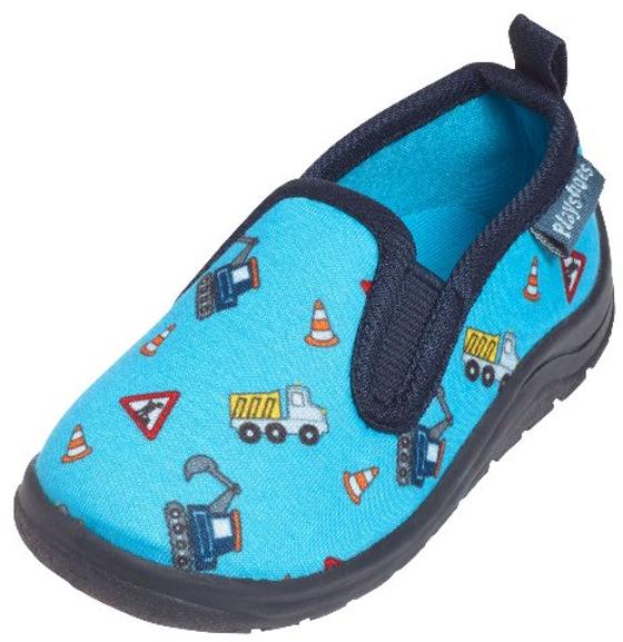Hausschuhe " Baustelle", Schlupfschuhe, flexible Sohle