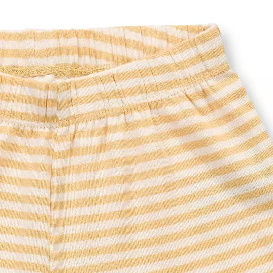 Sense Organics Pyjama Kurz Kafka Camper Mint Green Stripes