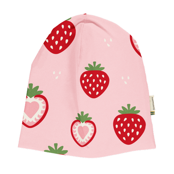 Beanie "Strawberry", Biobaumwolle, GOTS-zertifiziert