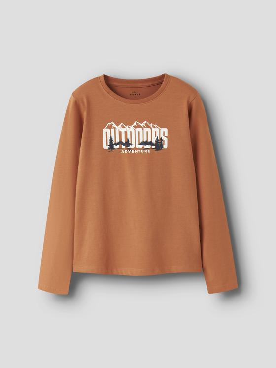 Name It Langarmshirt Outdoor Autumn Leaf