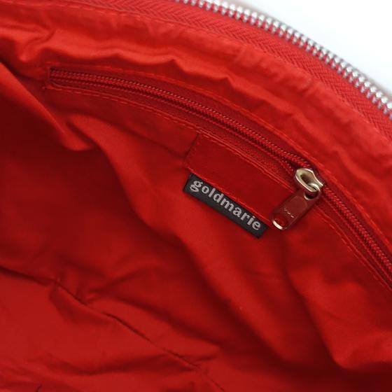 goldmarie Tasche MOINGIORNO meets MITCH Leder - rot