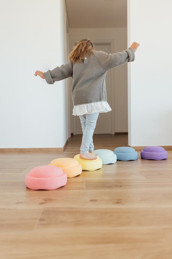 Stapelstein Original Rainbow Pastel 6 St.