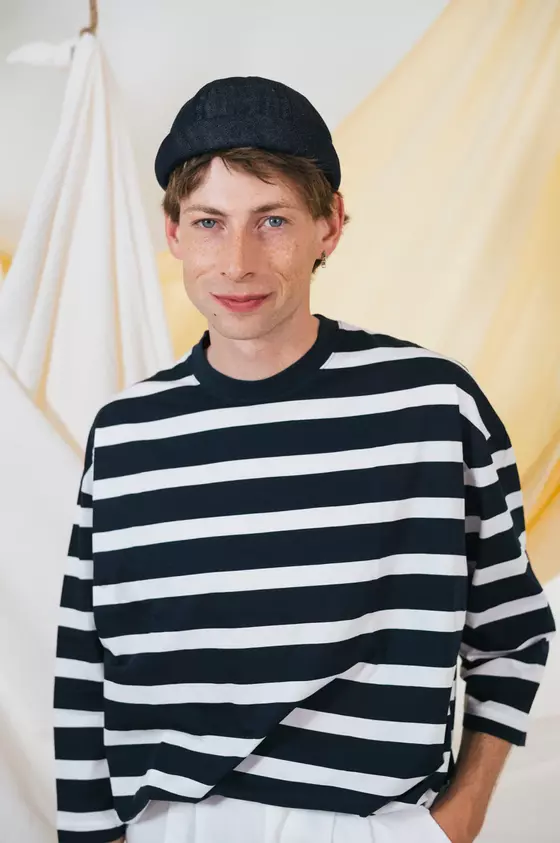 Docker Beanie Denim von Beton Cire