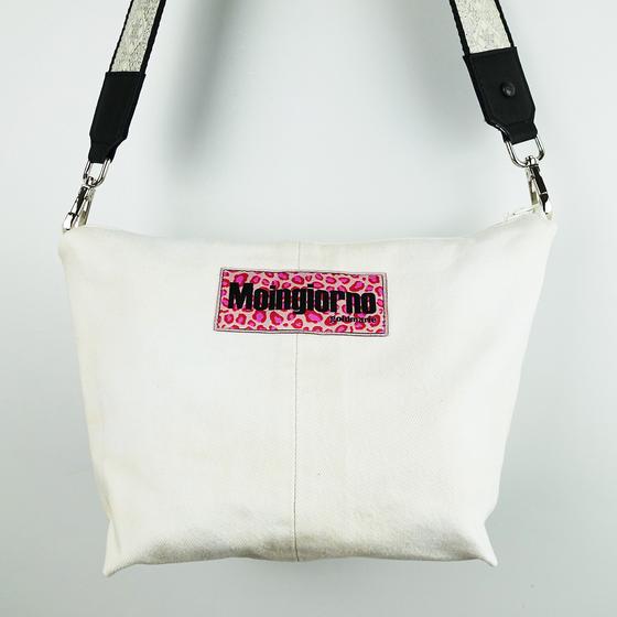 goldmarie Festival Tasche JEANS Recycelt - MOINGIORNO - Leo Label - denim weiß 