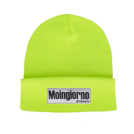 goldmarie Beanie Mütze MOINGIORNO neon gelb