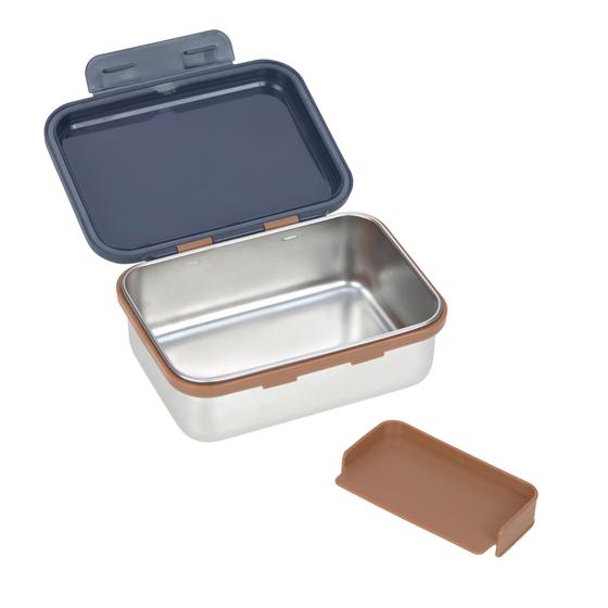 Kinder Brotdose - Lunchbox Edelstahl Little Gang Smile Blau