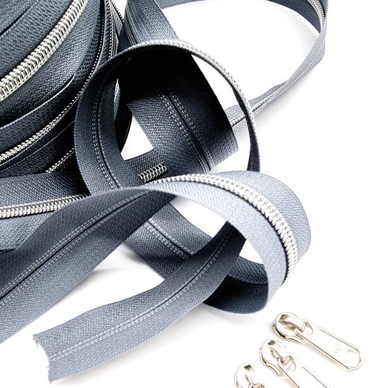 Endlosreißverschluss Taschen nähen