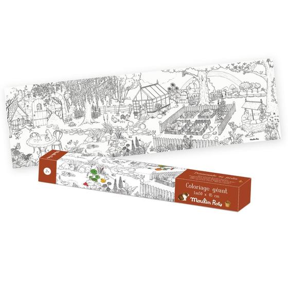Moulin Roty Riesenposter zum Ausmalen
