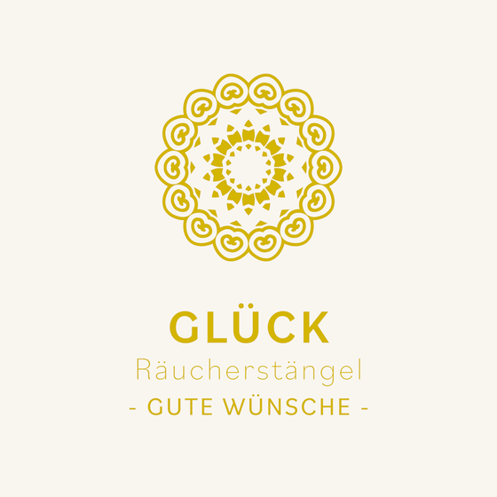 Glück Räucherstängel