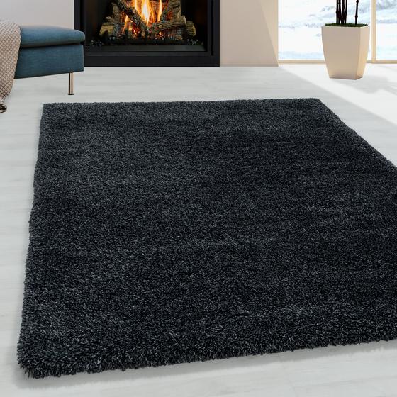 Fluffy Shaggy 160 x 230 cm antrasit
