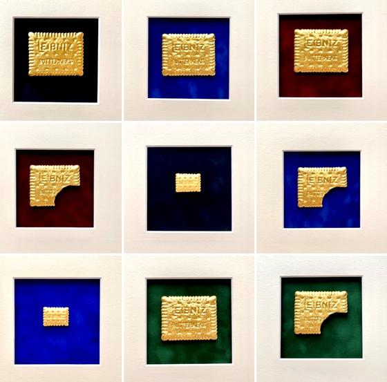 Vergoldeter Glückskeks aus Hannover