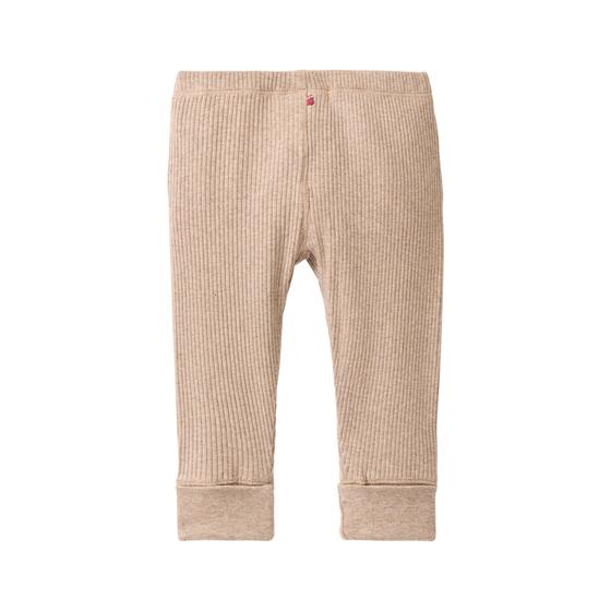People wear Organic Leggings Mélange Dunkelsand