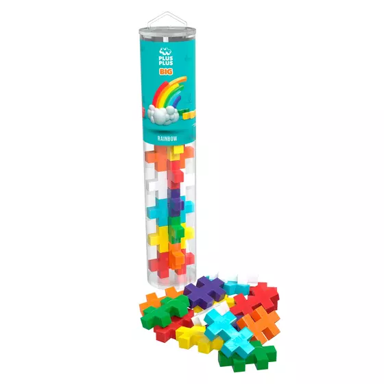 Plus Plus 15 Kreativ Bausteine BIG Regenbogen 