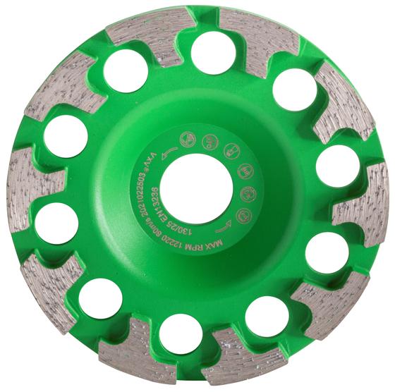 Diamant Schleifteller <br> Ø 130 mm <br> passend zu Festool <br> Beton hart