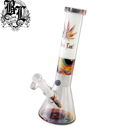 Glasbong, Black Leaf®, Beaker, Colourful