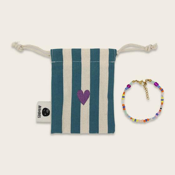 ava&yves Perlenarmband Bunt