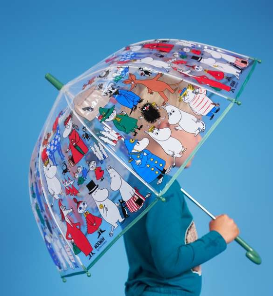 Regenschirm "Moomins", transparent