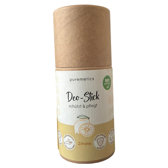 puremetics Deo-Stick Zitrone 50g