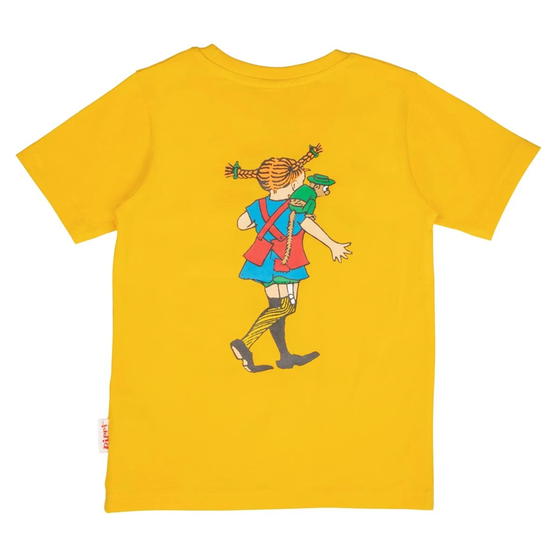 T-Shirt  "Pippi & Herr Nilsson", Biobaumwolle, gelb