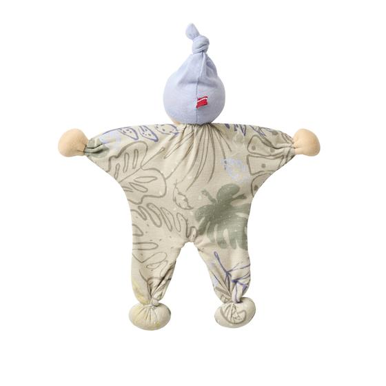 People wear Organic Manderl Khaki Bedruckt Tropische Blätter